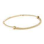 Exquisite Single Row Diamond Bracelet in 14kt White Gold