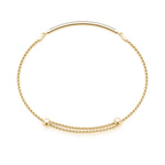 Exquisite Single Row Diamond Bracelet in 14kt White Gold