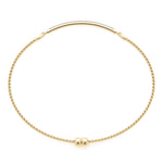 Exquisite Single Row Diamond Bracelet in 14kt White Gold