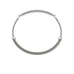 Elegant 3-Row Diamond Bracelet in 14kt White Gold - 3/4 ct TW SI2, H-I