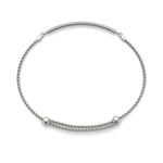 Elegant 3-Row Diamond Bracelet in 14kt White Gold - 3/4 ct TW SI2, H-I