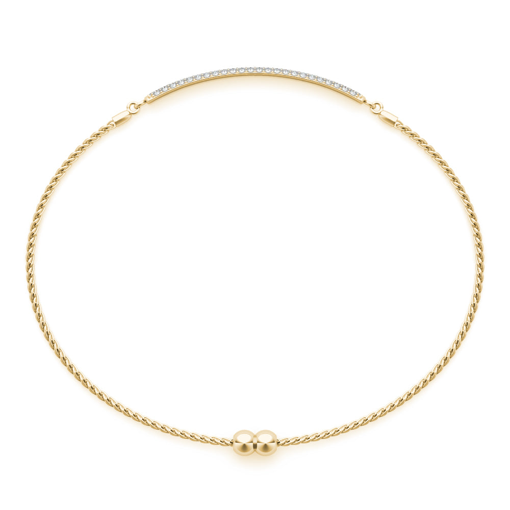 Elegant 3-Row Diamond Bracelet in 14kt White Gold - 3/4 ct TW SI2, H-I