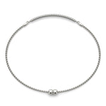 Elegant 3-Row Diamond Bracelet in 14kt White Gold - 3/4 ct TW SI2, H-I