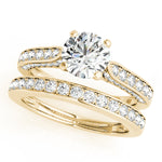14kt White Gold 7/8 ct TW SI1-SI2, G-H Diamond Engagement Ring Setting - Style 