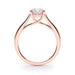 Exquisite 14kt White Gold Solitaire Engagement Ring Setting - Style 