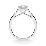 Exquisite 14kt White Gold Solitaire Engagement Ring Setting - Style 