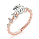 Elegant 14kt White Gold 1/3 CTW SI1-SI2 G-H Diamond Engagement Ring Setting