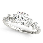 Elegant 14kt White Gold 1/3 CTW SI1-SI2 G-H Diamond Engagement Ring Setting