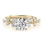 Elegant 14kt White Gold 1/3 CTW SI1-SI2 G-H Diamond Engagement Ring Setting