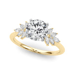 Elegant 14kt White Gold 1/3 CTW SI1-SI2 G-H Diamond Engagement Ring