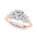 Elegant 14kt White Gold 1/3 CTW SI1-SI2 G-H Diamond Engagement Ring