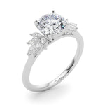 Elegant 14kt White Gold 1/3 CTW SI1-SI2 G-H Diamond Engagement Ring