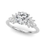 Elegant 14kt White Gold 1/3 CTW SI1-SI2 G-H Diamond Engagement Ring