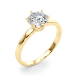 Exquisite 1 Carat Round Solitaire Diamond Mounting - 14kt White Gold