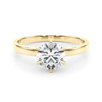 Exquisite 1 Carat Round Solitaire Diamond Mounting - 14kt White Gold