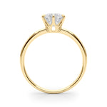 Exquisite 1 Carat Round Solitaire Diamond Mounting - 14kt White Gold