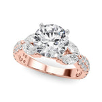 MQ & RD TWISTED ENGAGEMENT RING