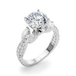 MQ & RD TWISTED ENGAGEMENT RING