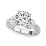 MQ & RD TWISTED ENGAGEMENT RING