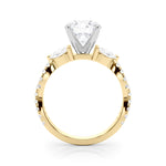 MQ & RD TWISTED ENGAGEMENT RING