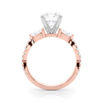 MQ & RD TWISTED ENGAGEMENT RING