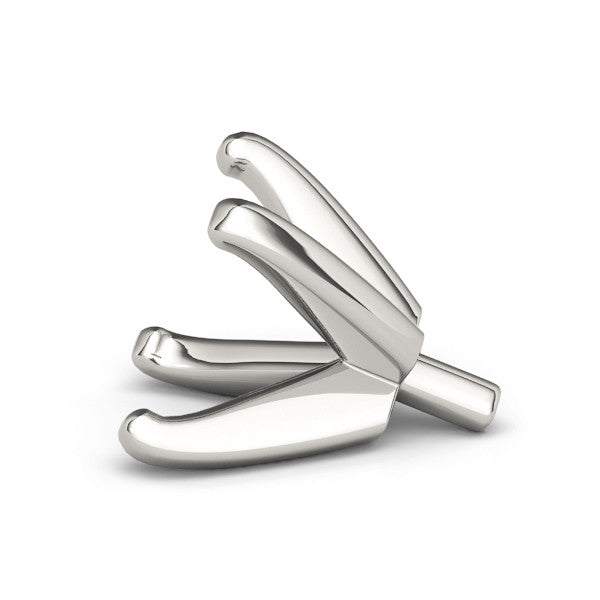 Elegant 14kt White Gold Remount Ring Setting - Style 