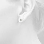 Sparkling 0.1 Carat 4-Prong Wire Earrings