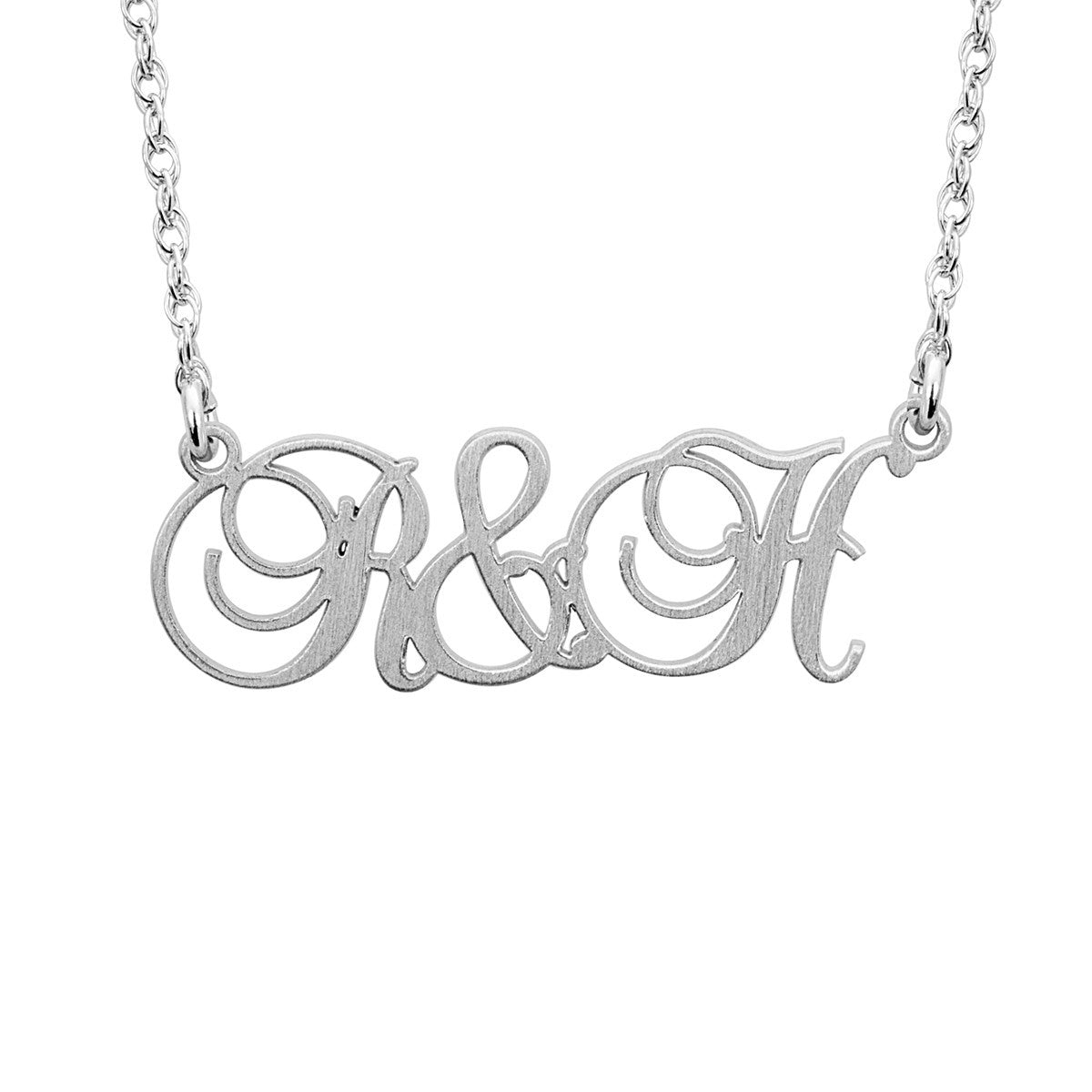 14K White Gold 10 x 28mm High Polish Pendant Blank - Customizable