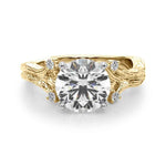 Exquisite 14kt White Gold Engagement Ring - 1/20 ct TW SI1-SI2, G-H Diamonds