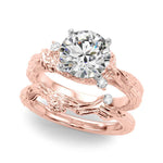 Exquisite 14kt Yellow Gold Semi-Mount Diamond Ring Setting - Style 