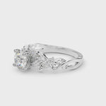 Elegant 14kt White Gold 1/4 CTW Diamond Engagement Ring - Style 
