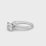 14kt White Gold 3/4 ct tw SI1-SI2, G-H Engagement Ring - Style 