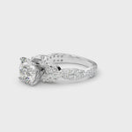 MQ & RD TWISTED ENGAGEMENT RING