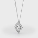 14kt White Gold 1/3 ct TW SI2 H-I Diamond Pendant