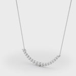 14kt White Gold 1 Carat SI2 H-I Diamond Pendant Necklace (Chain Sold Separately)