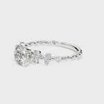 Elegant 14kt White Gold 1/3 CTW SI1-SI2 G-H Diamond Engagement Ring Setting