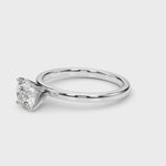 Elegant 14kt White Gold Remount Ring - Approx. 1.72 DWT Polished Weight