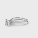 14kt White Gold 1/5 ct tw SI1-G Engagement Ring - Style 